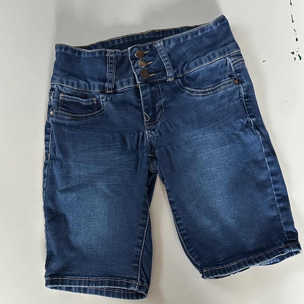 YMI Dark Blue Denim Shorts